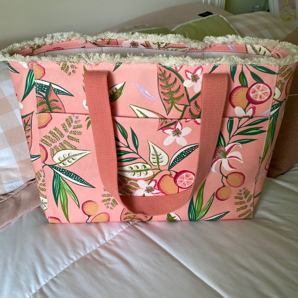 Spartina Pink Lemonade Tote